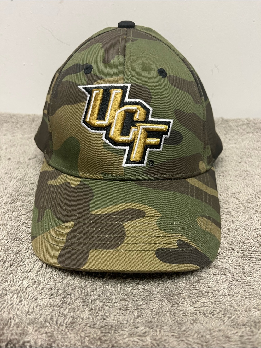 UCF Knights Camo Baseball Cap Adjustable StrapBack OSFA Collegiate Headwear